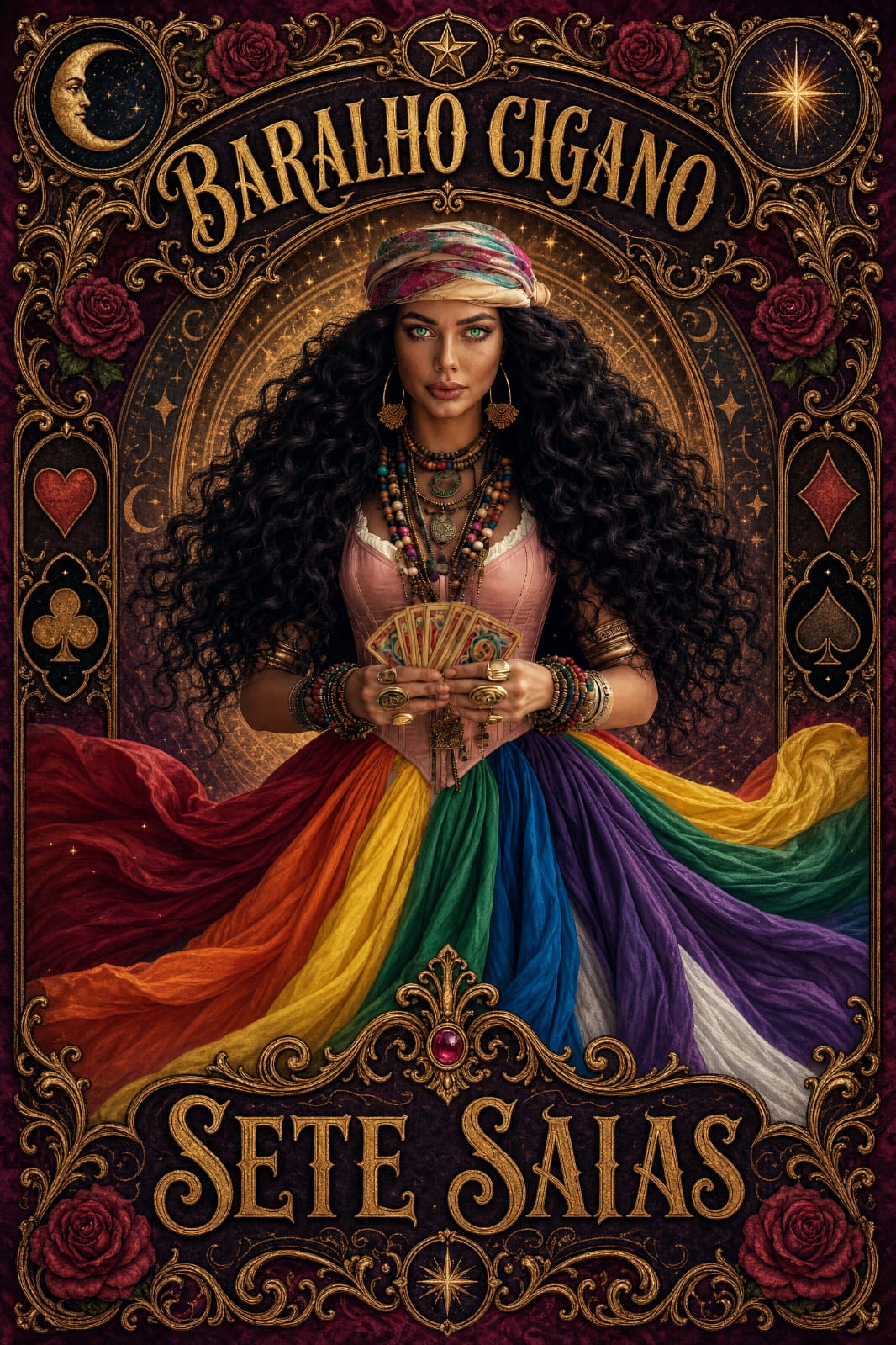 Carta do Deck Cigana Sete Saias