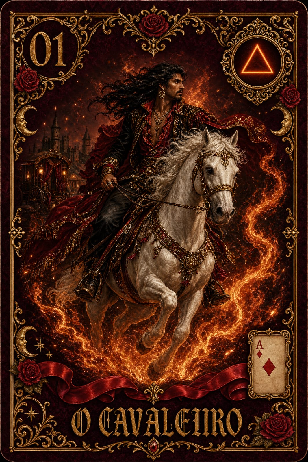 Carta do Deck Cigana Sete Saias