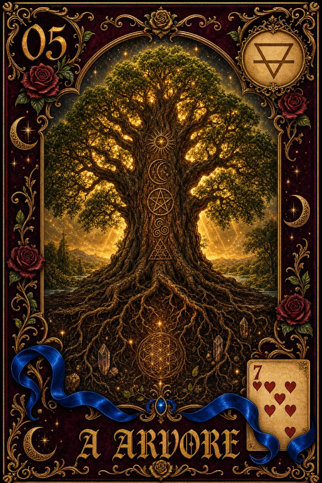 Carta do Deck Cigana Sete Saias