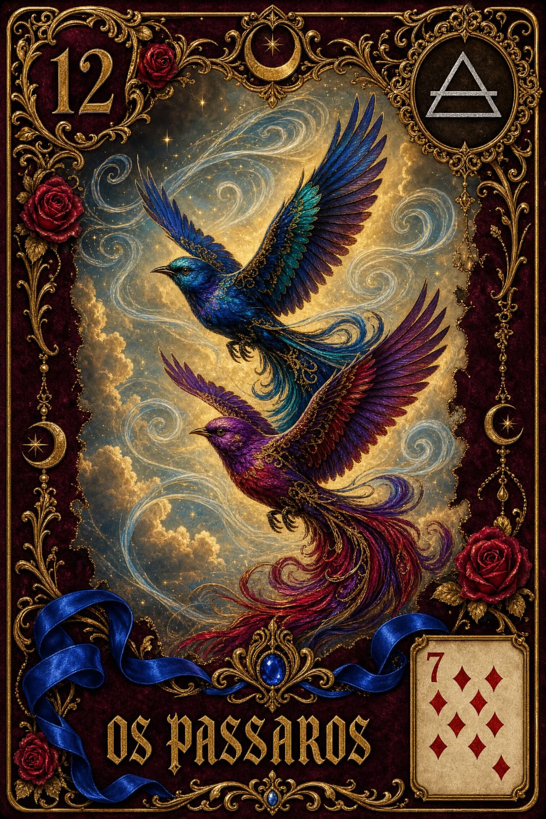 Carta do Deck Cigana Sete Saias