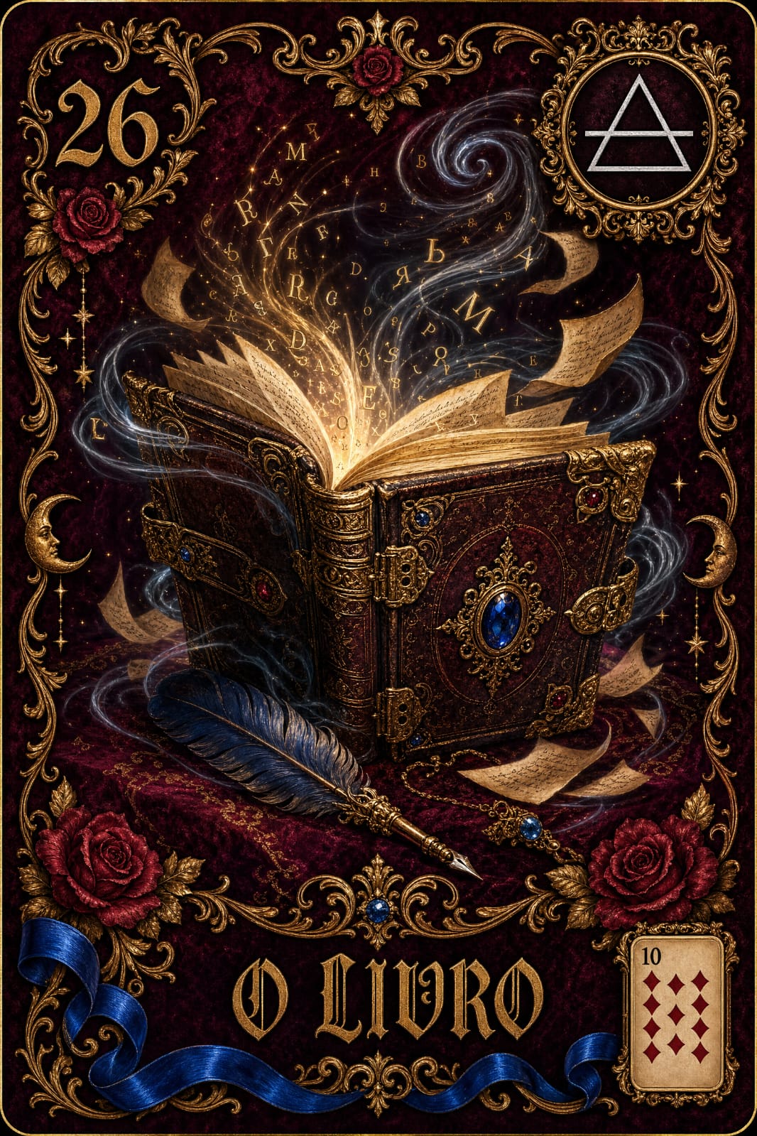 Carta do Deck Cigana Sete Saias